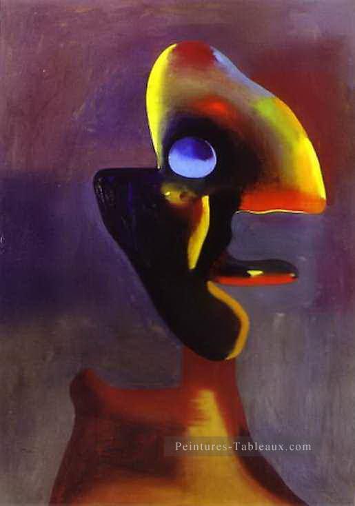 Tête d’un homme Joan Miro Peintures à l'huile
